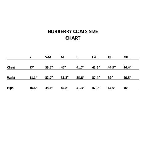 burberry height|burberry shirt size chart.